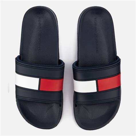 tommy hilfiger mens sandals|tommy hilfiger sliders men's.